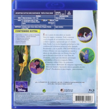 POCAHONTAS (BLU-RAY)