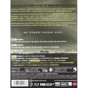 The Walking Dead: Segunda Temporada Completa [Blu-ray] (1981) The Walking Dead