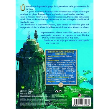 Atlantis: el imperio perdido [DVD]