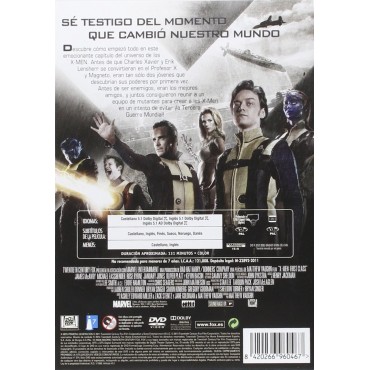 X-Men: Primera Generación [DVD]