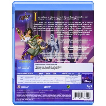 El Jorobado De Notre Dame [Blu-ray]