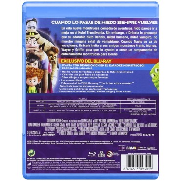 HOTEL TRANSILVANIA 2 (BLU-RAY)