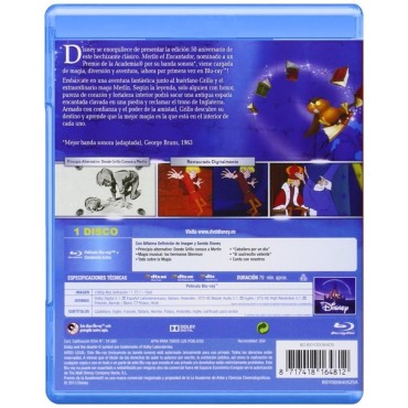 MERLÍN EL ENCANTADOR (BLU-RAY)
