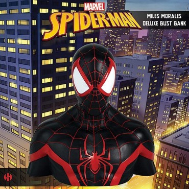 Hucha Busto Miles Morales Spider-Man 25 cms 