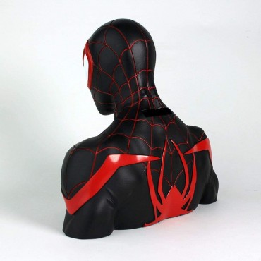 Hucha Busto Miles Morales Spider-Man 25 cms 
