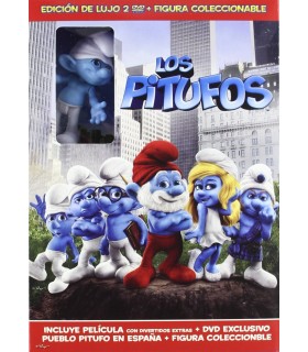 Pack Los Pitufos 3D + Muñeco (Edición especial) [DVD]