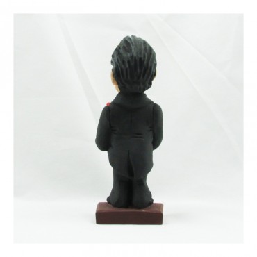 Figura El Padrino Marlon Brando Artesanal 20 cms
