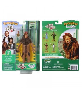 Figura León Cobarde Cowardly Lion El Mago de Oz The Wizard of Oz Bendyfigs Flexible 17 cms