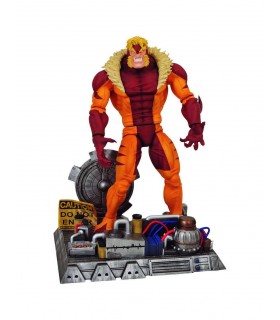 Figura Sabretooth Dientes de Sable X-Men Marvel Select Articulada 18 cms