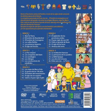 Érase Una Vez... el Hombre (Serie Completa 5 DVDs) Ed. Sencilla 1978 Il était une fois... l'Homme [DVD]