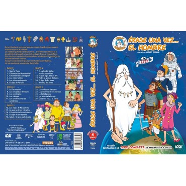 Érase Una Vez... el Hombre (Serie Completa 5 DVDs) Ed. Sencilla 1978 Il était une fois... l'Homme [DVD]