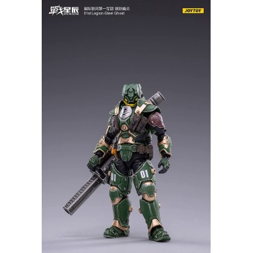 Figura Ghost 1st Steel Legion Articulada 10,5 cms