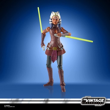 Figura Ahsoka The Clone Wars Star Wars The Vintage Collection Articulada 15 cms