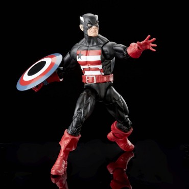 Figura U.S. Agent Marvel Legends con Build-A-Figure Articulada 15 cms 