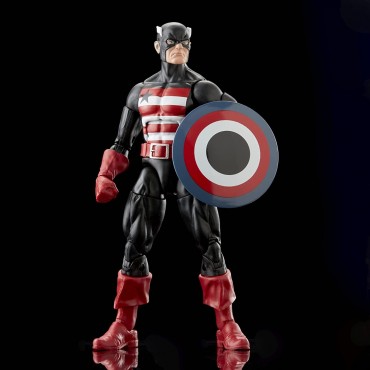 Figura U.S. Agent Marvel Legends con Build-A-Figure Articulada 15 cms 