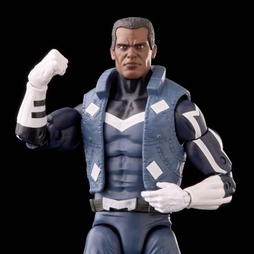 Figura Blue Marvel Legends con Build-A-Figure Articulada 15 cms