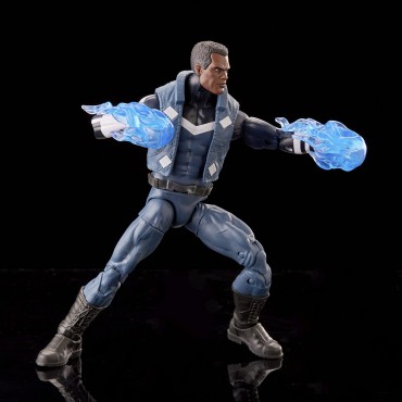 Figura Blue Marvel Legends con Build-A-Figure Articulada 15 cms