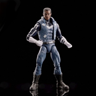 Figura Blue Marvel Legends con Build-A-Figure Articulada 15 cms