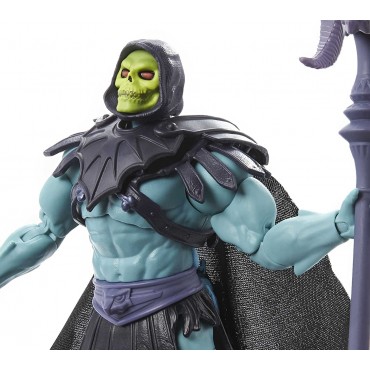 Figura Skeletor New Eternia Masterverse Masters del Universo Articulada 18 cms