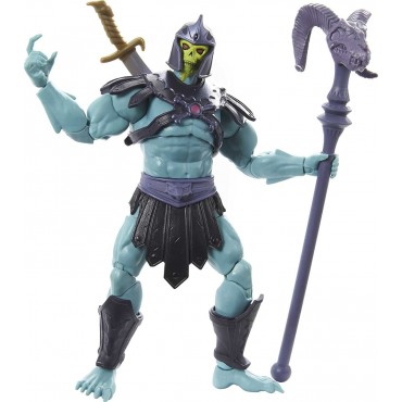 Figura Skeletor New Eternia Masterverse Masters del Universo Articulada 18 cms