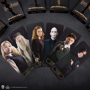 Varita Bolígrafo Albus Dumbledore Stand y Marcapáginas Harry Potter