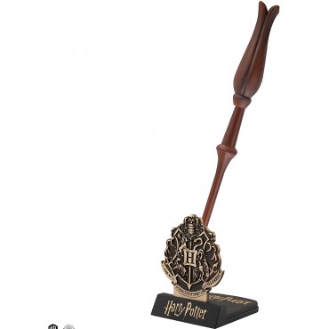 Varita Bolígrafo Luna Lovegood Stand y Marcapáginas Harry Potter