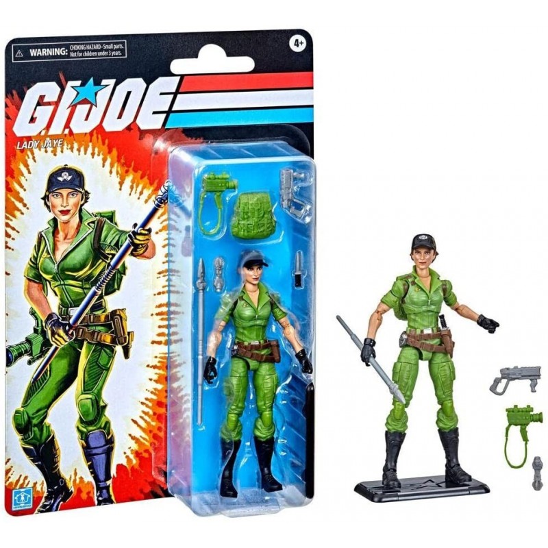 Figura Lady Jaye G.I.Joe Cobra Enemy Flexible 15,5 cms