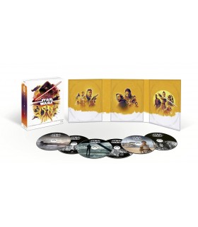 Trilogía Star Wars Episodios 7-9 (Ediciones remasterizadas) (Películas + Extras) [Blu-ray]
