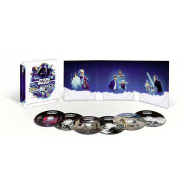Trilogía Star Wars Episodios 4-6 (Ediciones remasterizadas) (Películas + Extras) [Blu-ray]