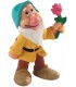 Figura Enanito Tímido con Flor Blancanieves y los Siete Enanitos Disney 5,5 cms