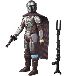 Figura The Mandalorian Armadura de Beskar The Mandalorian Star Wars Retro Collection Flexible 10 cms