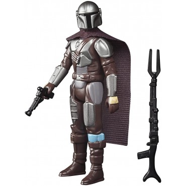 Figura The Mandalorian Armadura de Beskar The Mandalorian Star Wars Retro Collection Flexible 10 cms