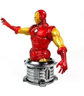 Figura Iron Man Invencible Busto Marvel 17 cms