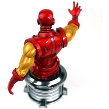 Figura Iron Man Invencible Busto Marvel 17 cms