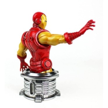 Figura Iron Man Invencible Busto Marvel 17 cms