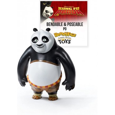 Figura Po Kung Fu Panda Bendyfigs Flexible 15 cms