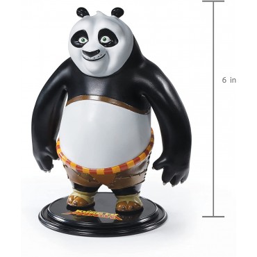 Figura Po Kung Fu Panda Bendyfigs Flexible 15 cms