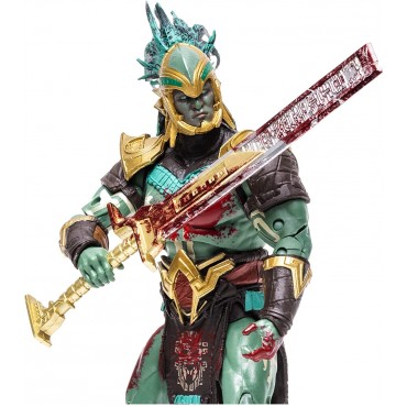 Figura Kotal Kahn Bloody Mortal Kombat 11 Articulada 18 cms