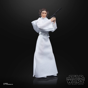 Figura Articulada Princesa Leia Organa the Black Series 50 Aniversario Star Wars 13,5 cms