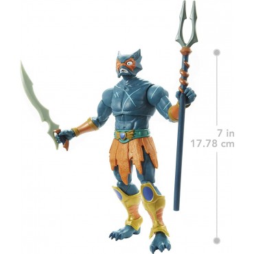 Figura Mer-Man Master of the Universe Revelation Masterverse Articulada 16 cms