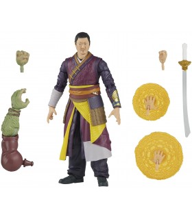 Figura Marvel's Wong Doctor in the Strange Multiverse of Madness con Build-A-Figure Marvel Legends Series Articulada 15 cms