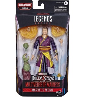 Figura Marvel's Wong Doctor in the Strange Multiverse of Madness con Build-A-Figure Marvel Legends Series Articulada 15 cms