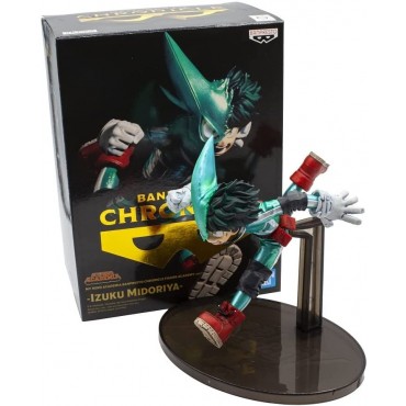 Figura Izuku Midoriya My Hero Academia Vol. 1 Chronicle Modeling 11 cms