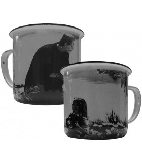 Taza Frankenstein Metálica 300 mls