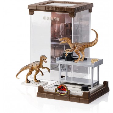 Figura Velociraptor Escena de la Cocina Jurassic Park Diorama 18 cms