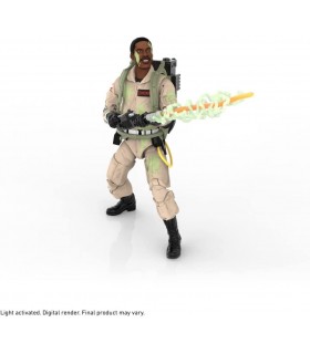 Figura Zeddemore Cazafantasmas Ghostbusters Brilla en la Oscuridad Plasma Series Articulada 15 cms