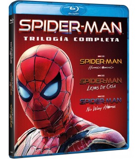 Spider-Man + Spider-Man 2 + Spider-Man 3 [Blu-ray] (2002,2004,2007)