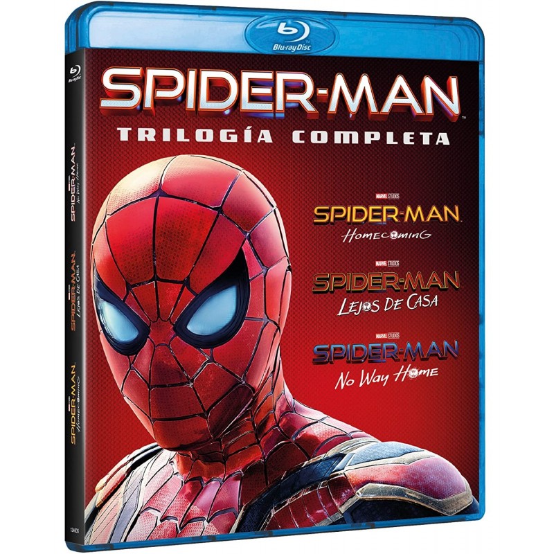 Spider-Man + Spider-Man 2 + Spider-Man 3 [Blu-ray] (2002,2004,2007)