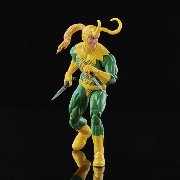 Figura Loki con Dagas Gemelas Thor Marvel Articulada 17 cms