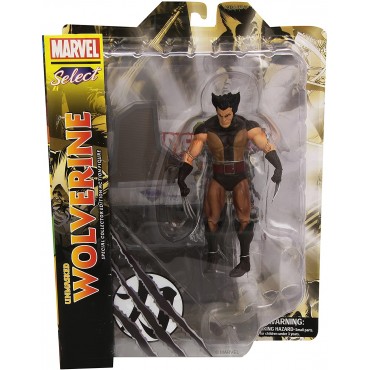 Figura Lobezno Desenmascarado Unmasked Wolverine X-Men Marvel Articulada 18 cms